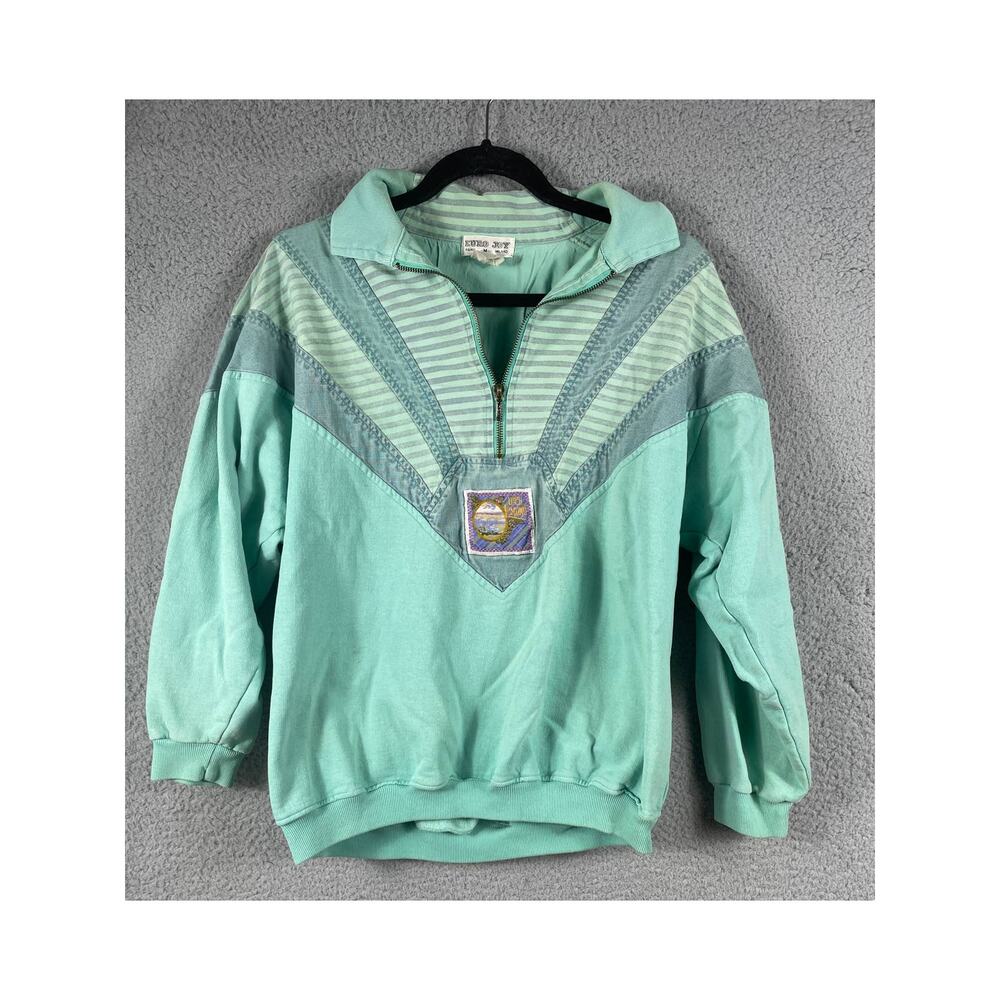 Euro Joy Vintage Women's Pull Over Sweatshirt Size M Loch Lomond